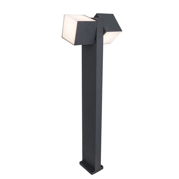 Lampione da giardino CUBA antracite LED 23W IP54 Lutec