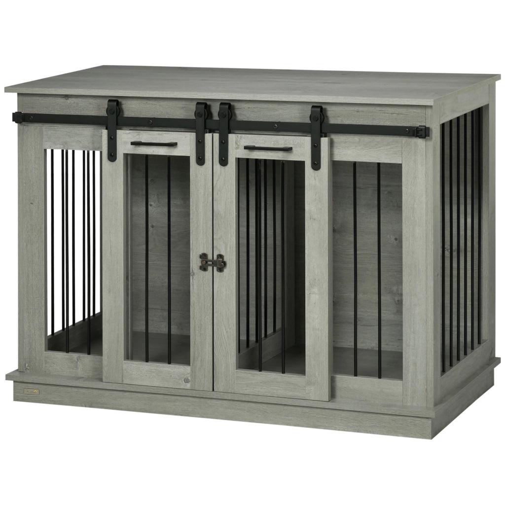 Gabbia per Cani ¨C Minimal ¨C Grigio 2 Porte