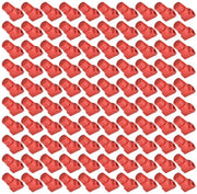 Blocco Antidiefstal per Slot - Sicurezza - 100 Pezzi - Rosso/Nero - Facile da Utilizzare