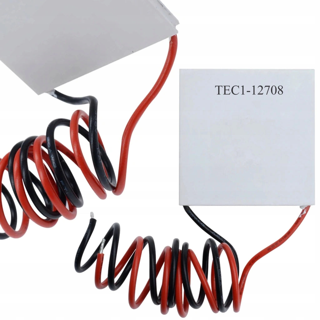 Ogniwo Peltiera TEC1-12708 – Raffreddamento e Riscaldamento | 80W, 40x40mm, 12V | Per Frigoriferi Portatili, Elettronica