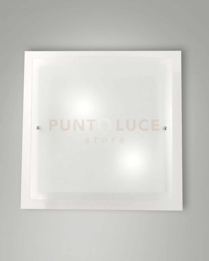 NAXAR PLAFONIERA BIANCA L.40X40 CM. 3238-65-102
