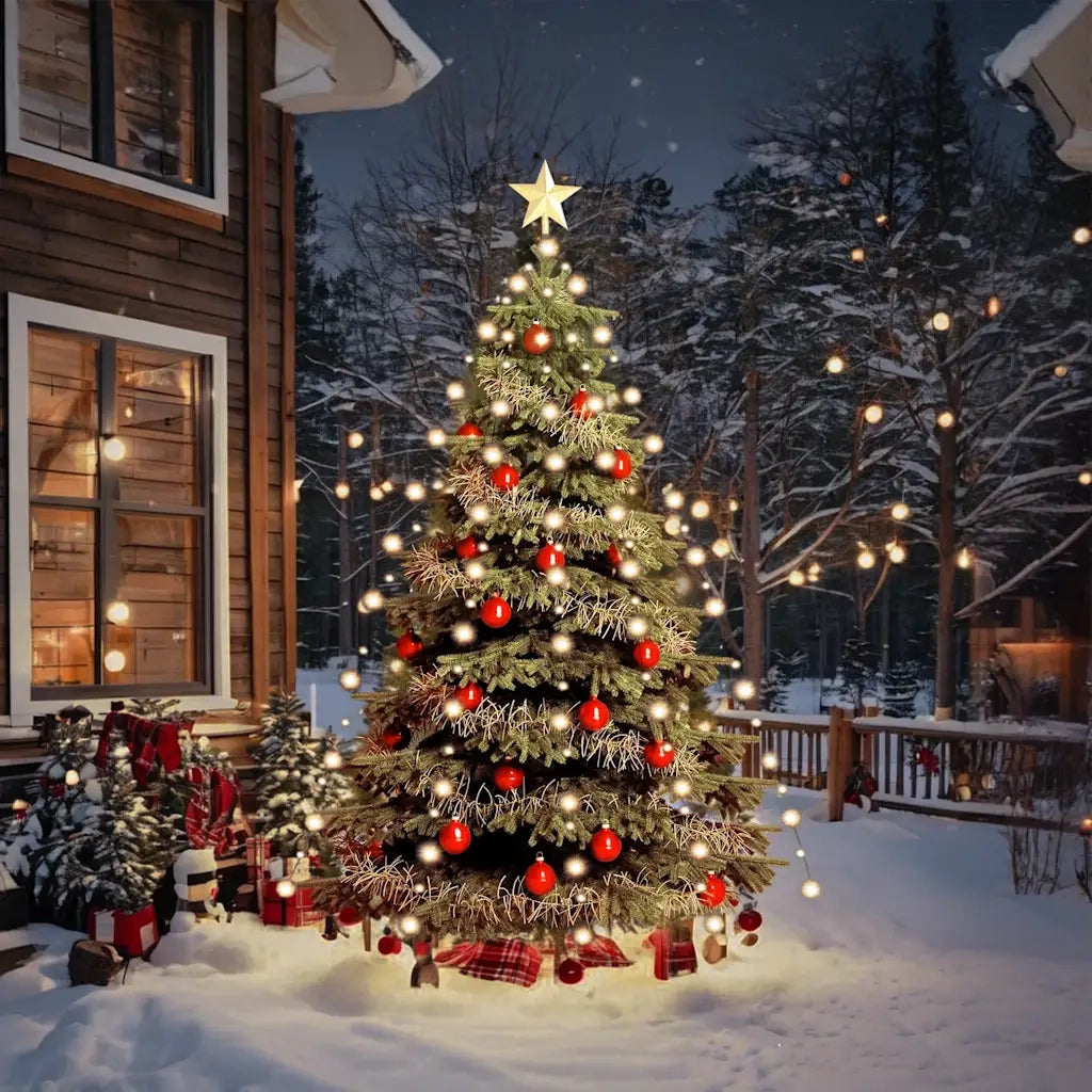 Luci per Albero di Natale con 180 LED-Luci decorative natalizie 180 cm