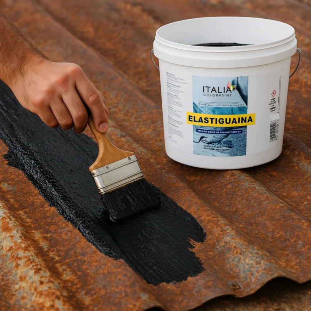 Elastiguaina elastomerica bituminosa impermeabilizzante alta resistenza *** formato 5 kg, confezione 1