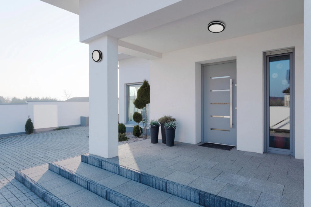 Plafoniera LED Kanlux BENO ECO bianca 40cm 40W CCT IP65