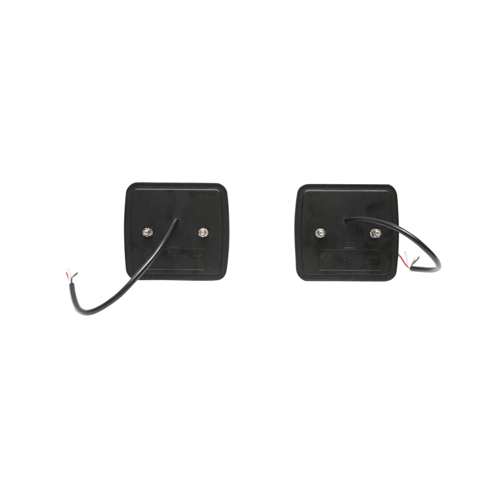 Luce di stop per rimorchio con LED 12/24 V set 106,4x98,8x35mm