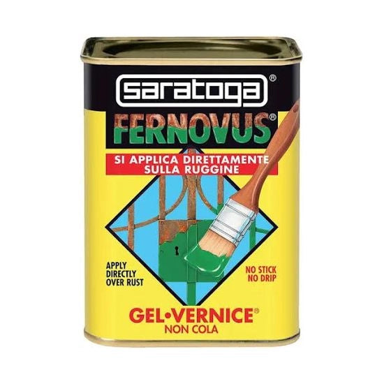 SMALTO ANTIRUGGINE NERO SATINATO 750 ML FERNOVUS