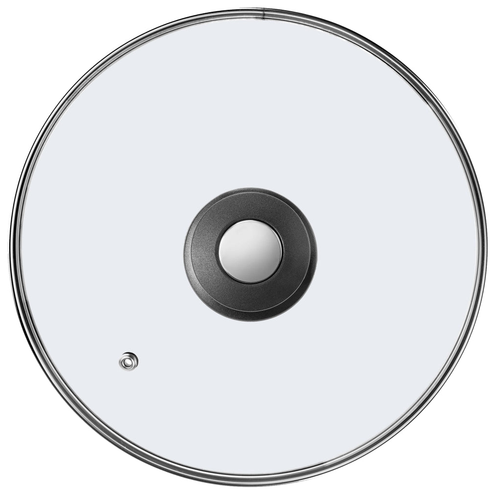 Coperchio in vetro KADAX da 22 cm, universale, resistente al calore, per pentole e padelle.