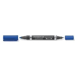 Cf10marcatori lumocolor duo blu - 348-3