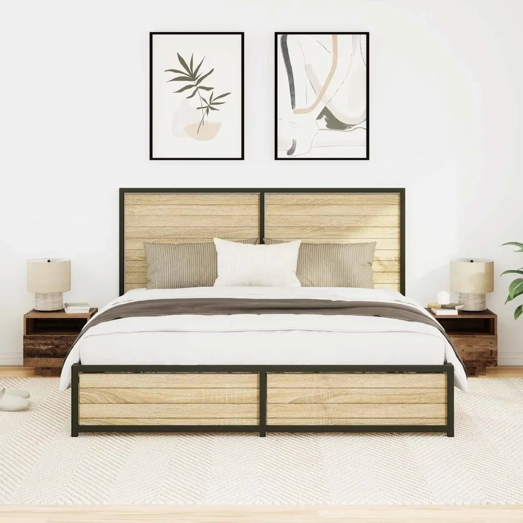 Armadio da Notte 2 pcs Legno vecchio 40 x 39 x 37 cm 863067