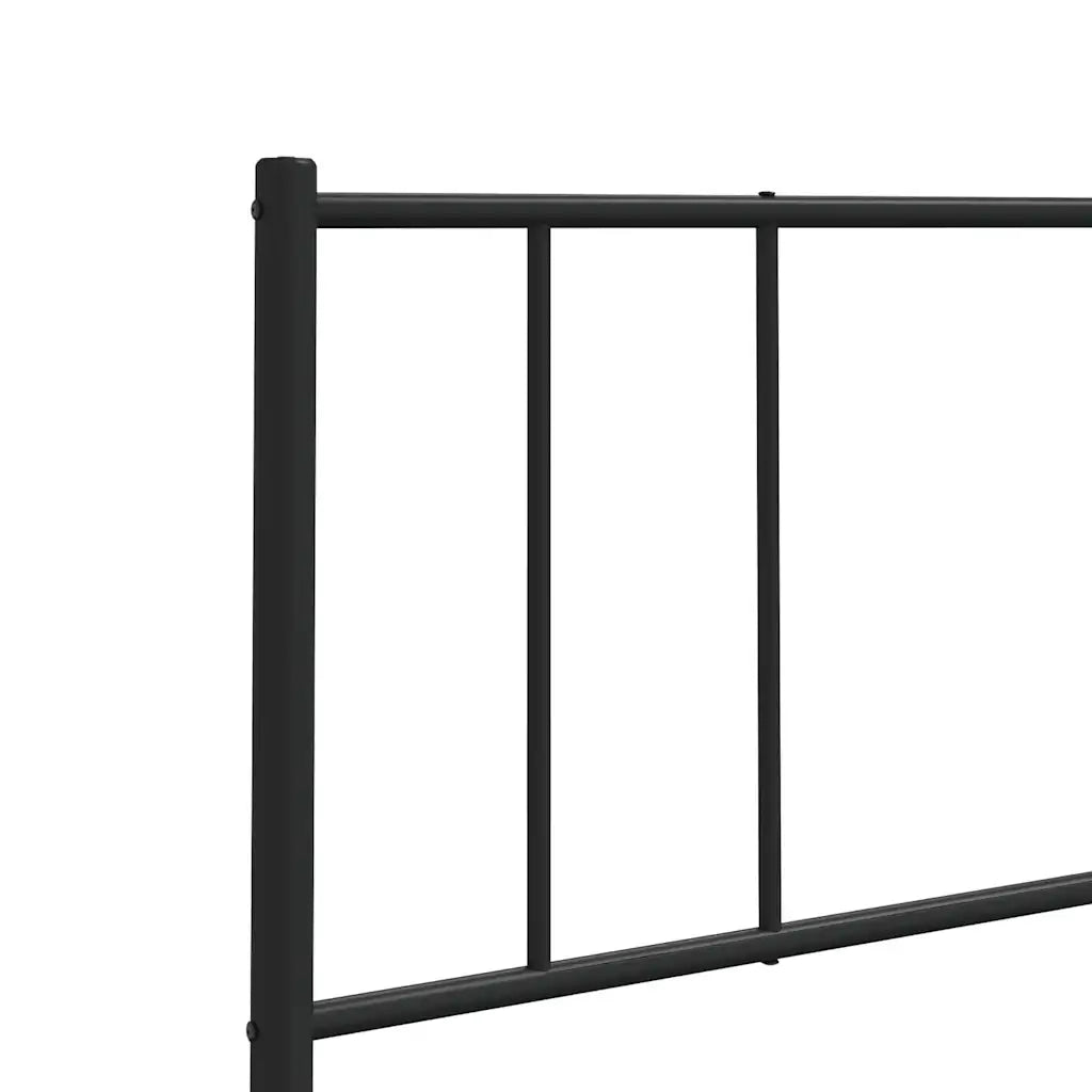 Testiera di Ricambio in Metallo Nero 90 cm 352508