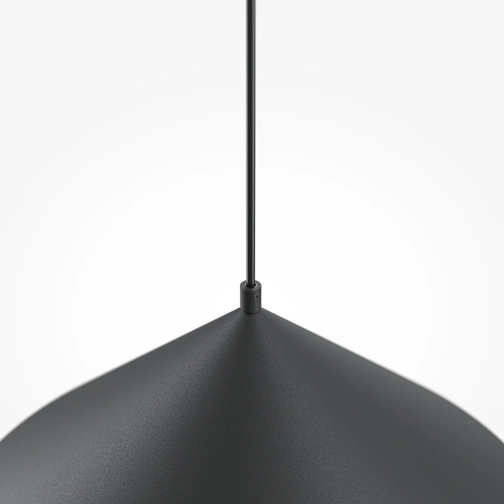 Maytoni Lampadario moderno Basic colors 1 luce E27 nero metallo