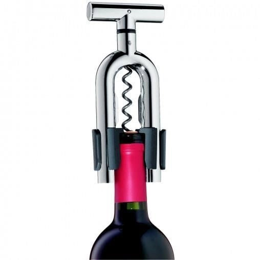 WMF 0658257920 Vino Cavatappi A Leva Acciaio Inox Cromato Lucidato colore Argento