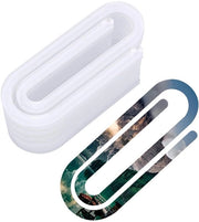 Papierclips in Sublimazione Acrilica Bianca 7,6x3cm - 10 Stuks - Unilaterali - per Ufficio/Casa - Resistenza Elevata