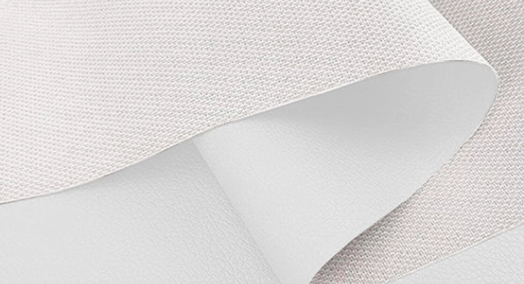 Ecopelle Morbida Tessuto Similpelle 140x120 cm OroRivestimento Pelle Sintetica Ruvida Bianco