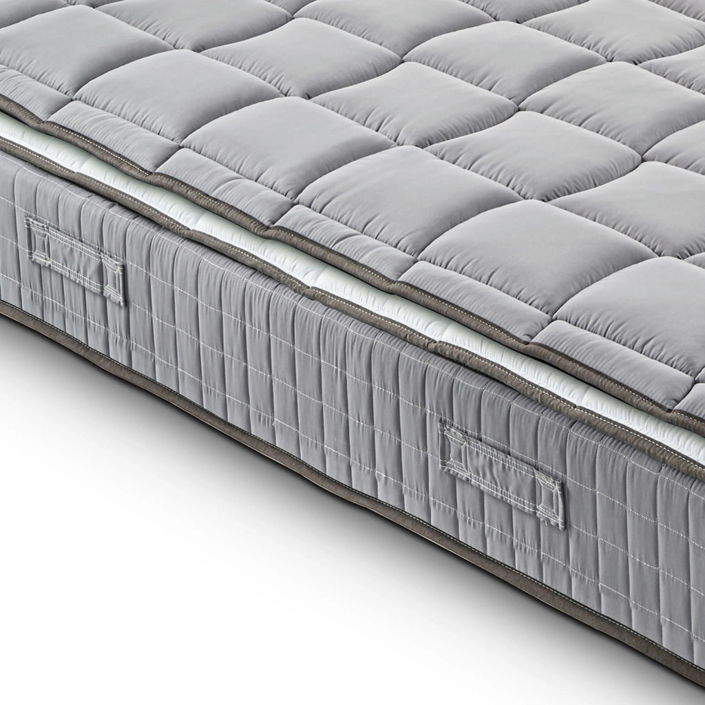 Materasso Piazza e Mezza 120x200 Molle progressive - Alto 27 cm - Ortopedico - Sfoderabile - con topper Memory in OMAGGIO