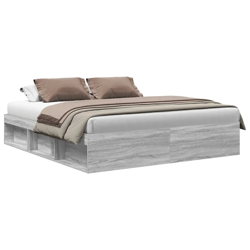 Giroletto Grigio Sonoma 180x200 cm Super King 3203885