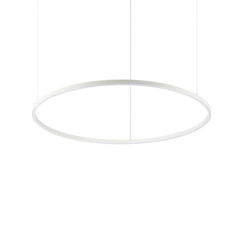 Lampada A Sospensione Oracle Slim Sp D090 Round 3000K On-Off Wh Ideal-Lux