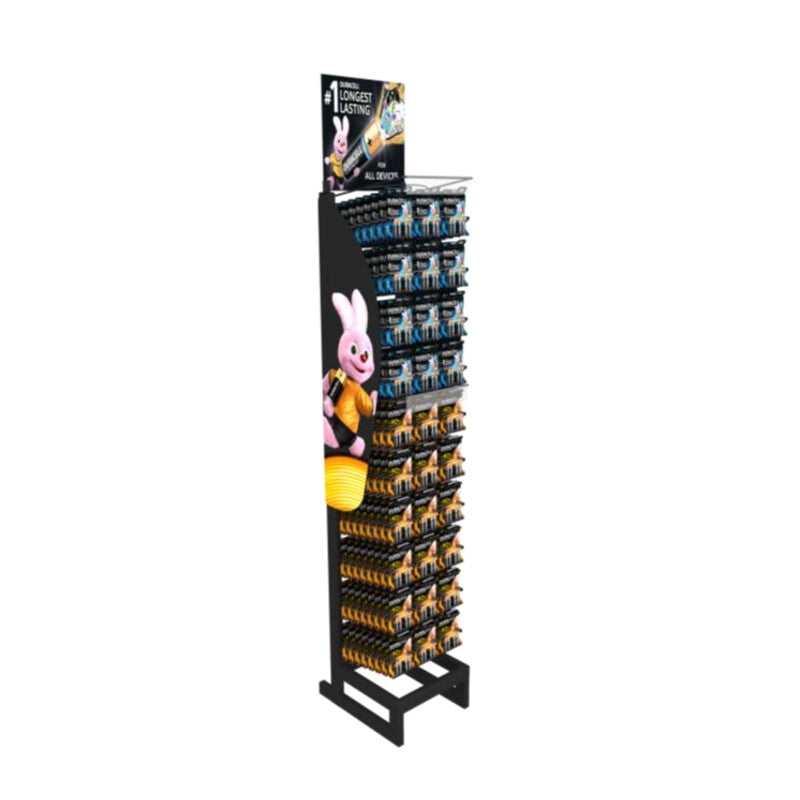 ESPOSITORE A PAVIMENTO DURACELL 30 GANCI