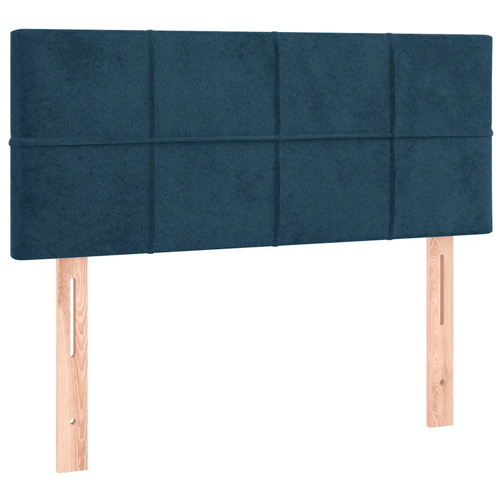 Testiera a LED Blu Scuro 80x5x78/88 cm in Velluto 3121646