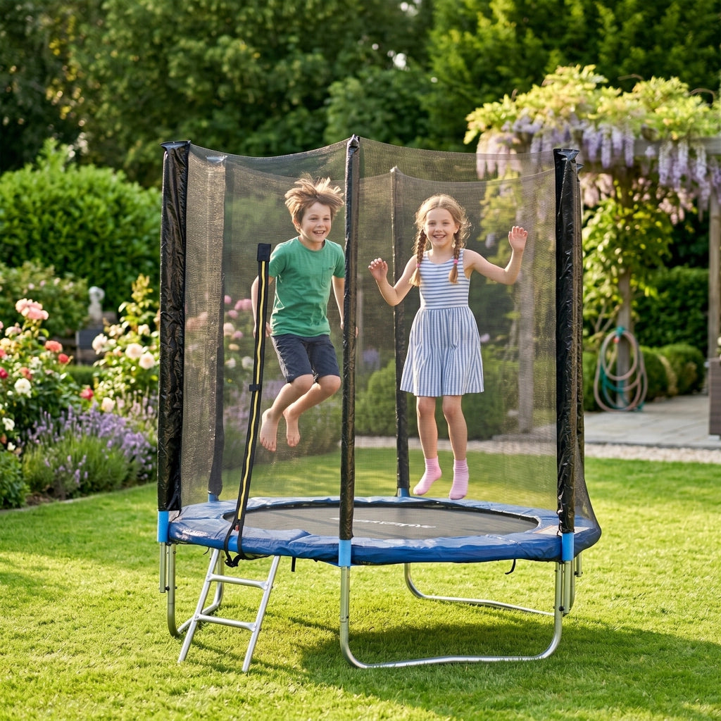 Trampolino da giardino con rete di sicurezza ¨C Minimal ¨C ?180 cm
