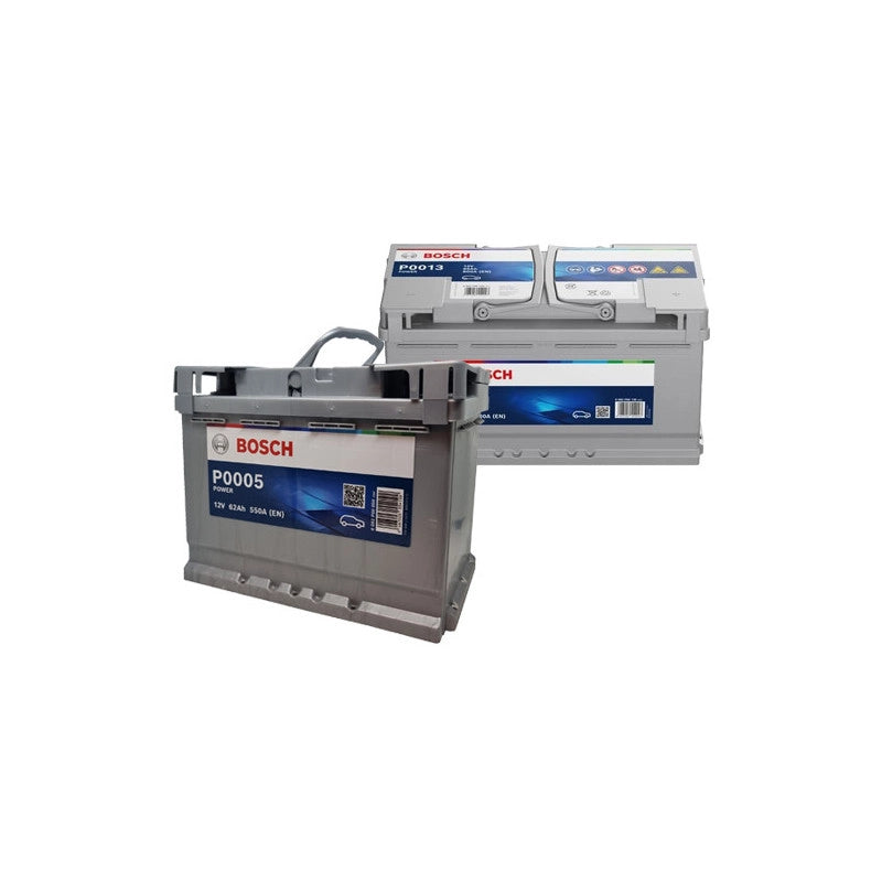 Batteria auto Bosch Power Line 62Ah – 12V – 550A – Prestazioni elevate