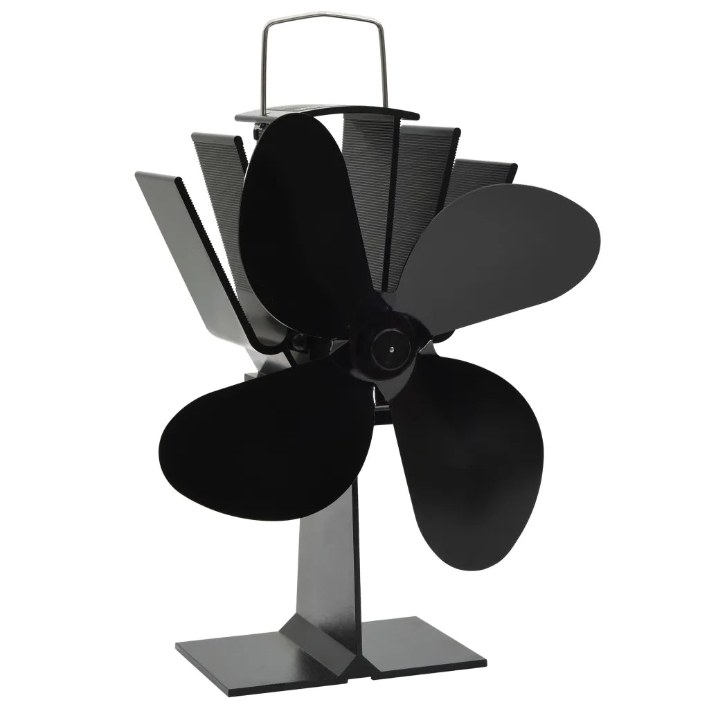 Ventola per Stufa Alimentazione a Calore 4 Lame Nero CFW7980066