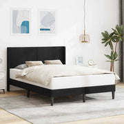 Struttura del letto con testiera-Giroletto Nero 120 x 200 cm Velluto 179662