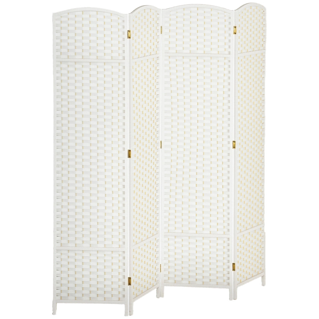 Paravento 4 Ante ¨C Minimal ¨C Bianco