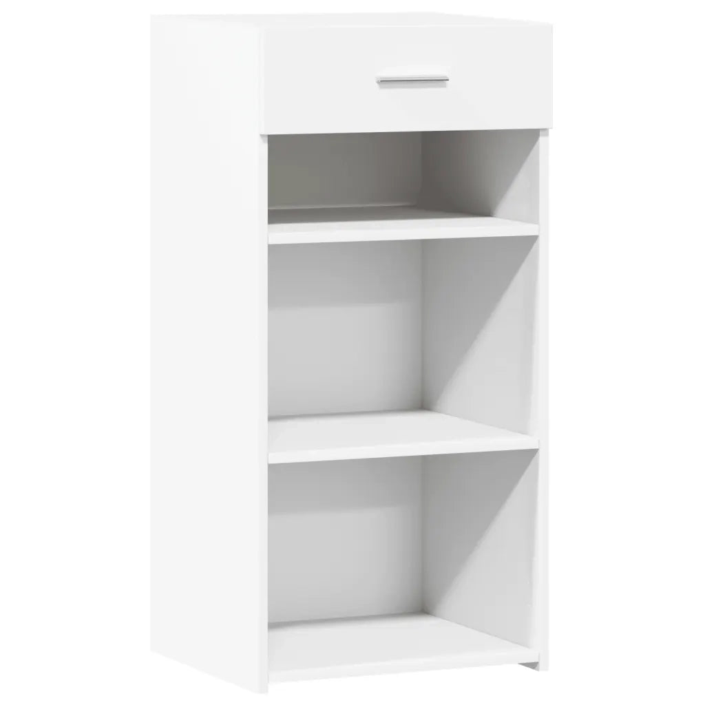 Credenza | Madia | Buffet da pranzo | Armadio da pranzo Bianca 45x42,5x93 cm in Legno Multistrato