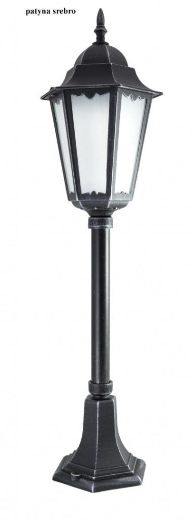 Lampada da giardino a stelo Retro nera 85cm E27 IP43