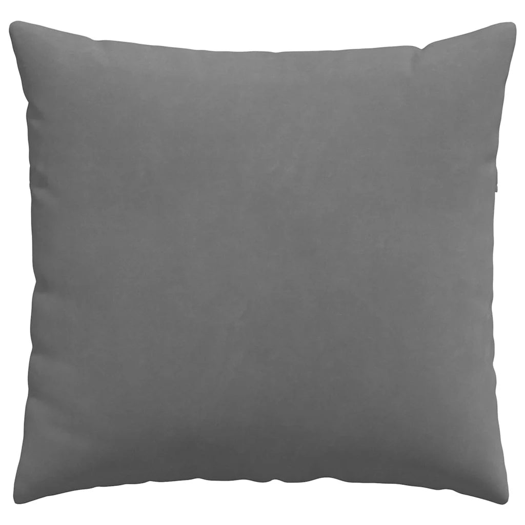 Cuscini da Divano 2 pcs Grigio scuro 50 x 50 cm Tessuto 42013985