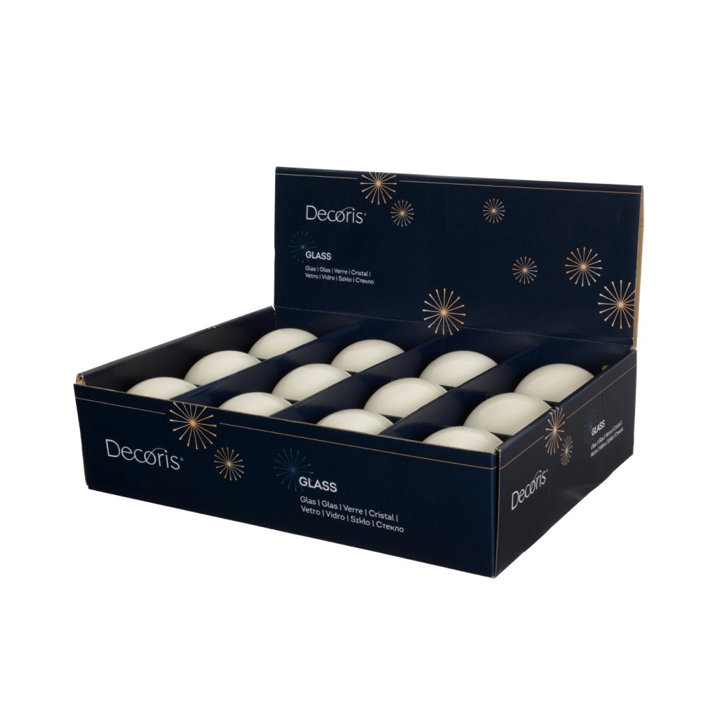 Pallina Vt lucido bianco caldo d10cm