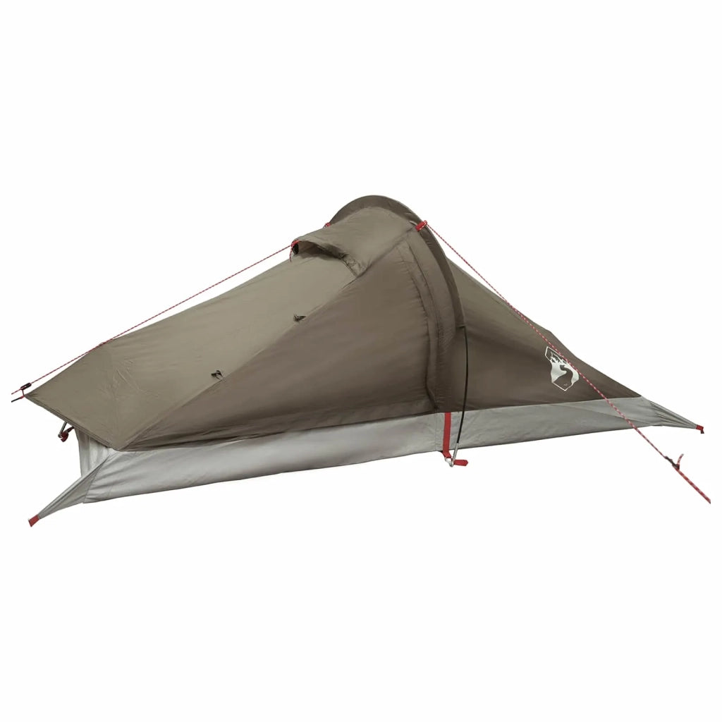 Tenda da backpacking Marrone e Grigio 2 persone