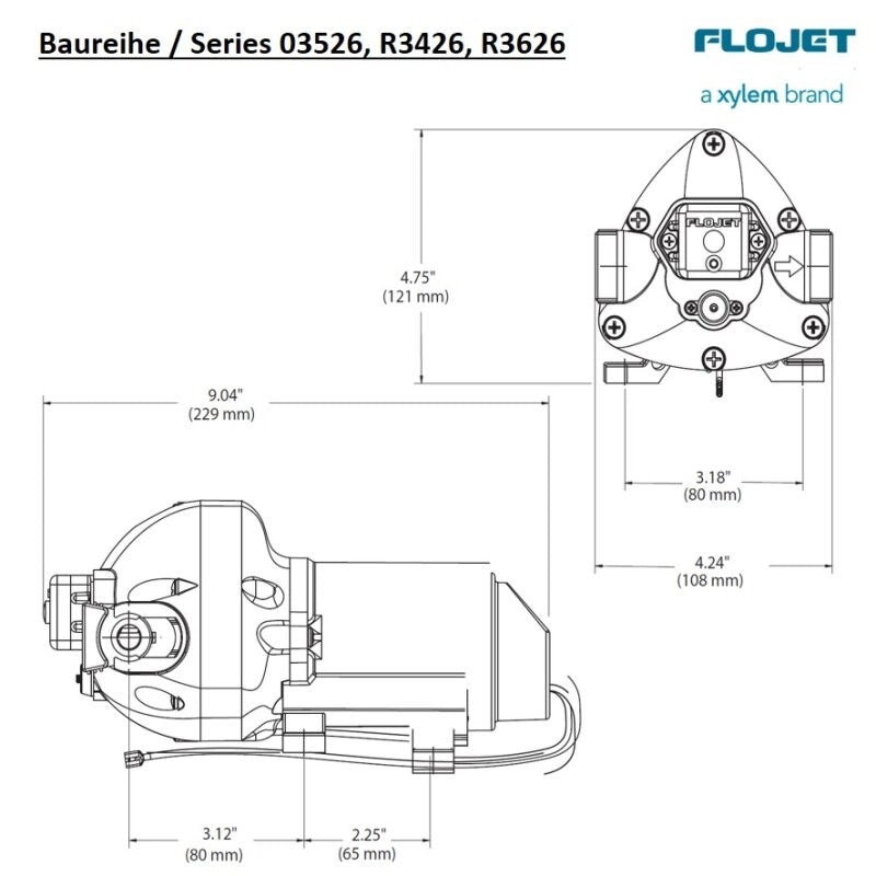 TRIPLEX 2,9 24V 25PSI
