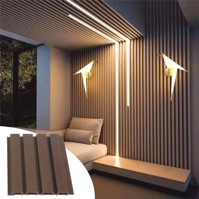 Listoni WPC Elegant 30m² per rivestimenti colore Rovere listone co-estruso 219x2200mm spessore 26mm