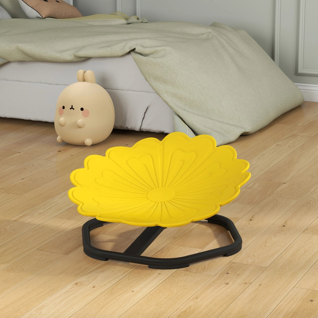 Sedia girevole per bambini ¨C Minimal ¨C gialla