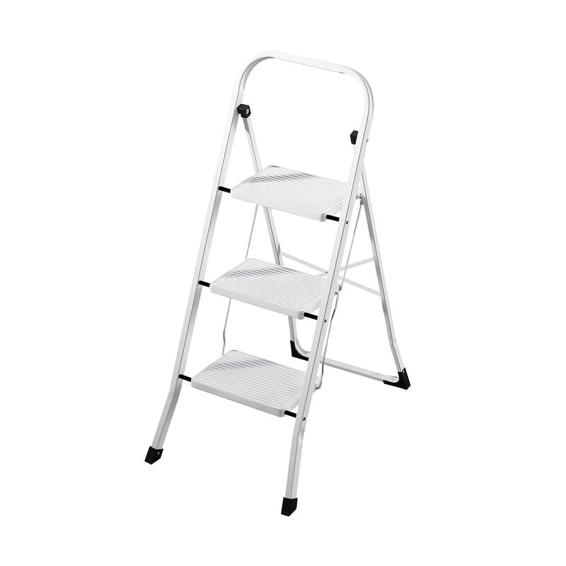 C SGABELLO SALVASPAZIO ACCIAO 3 GRADINI S/PED- 1,0 pz