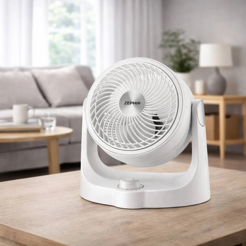 Ventilatore da tavolo zephir ph25b con luce emozionale