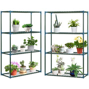 Scaffale per piante ¨C Minimal ¨C verde, metallo, 70x27x110 cm
