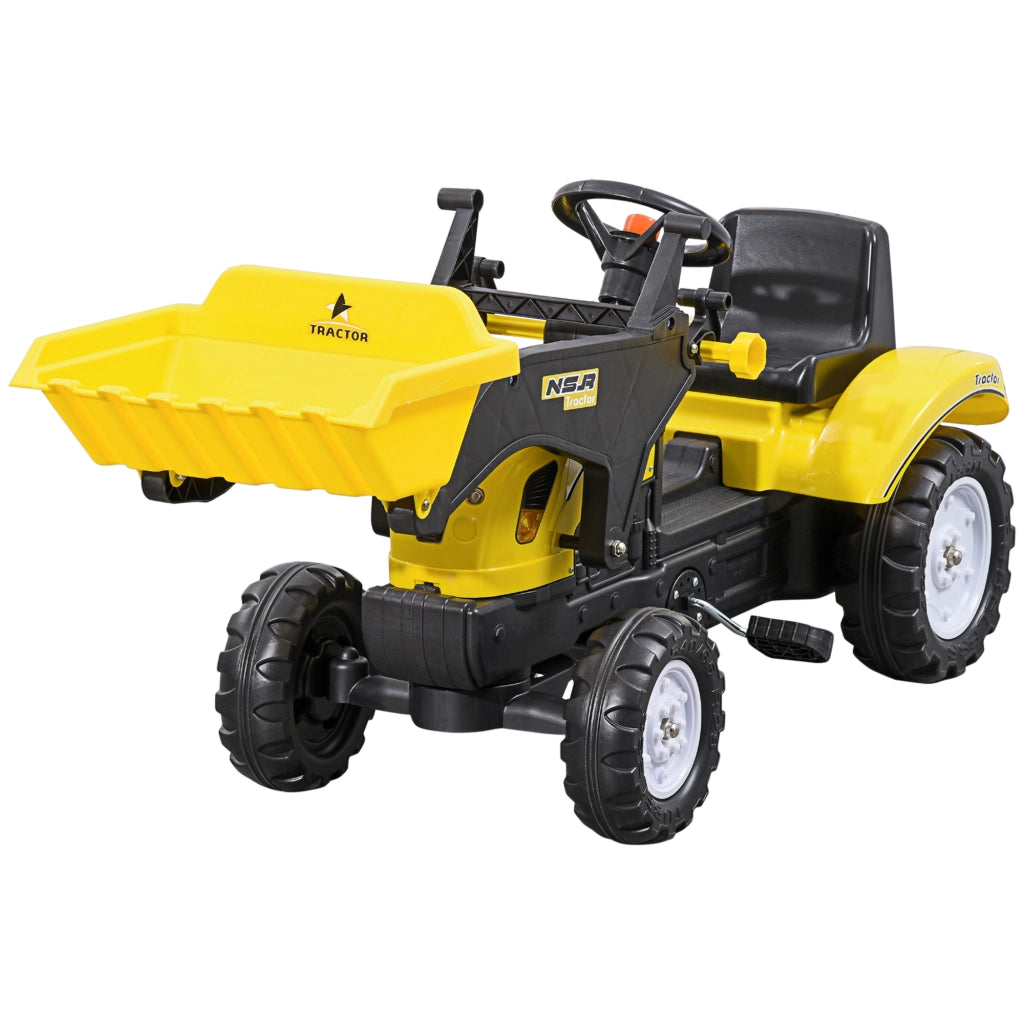Tavolo da gioco per bambini ¨C zephmum ¨C giallo 114x41x52 cm