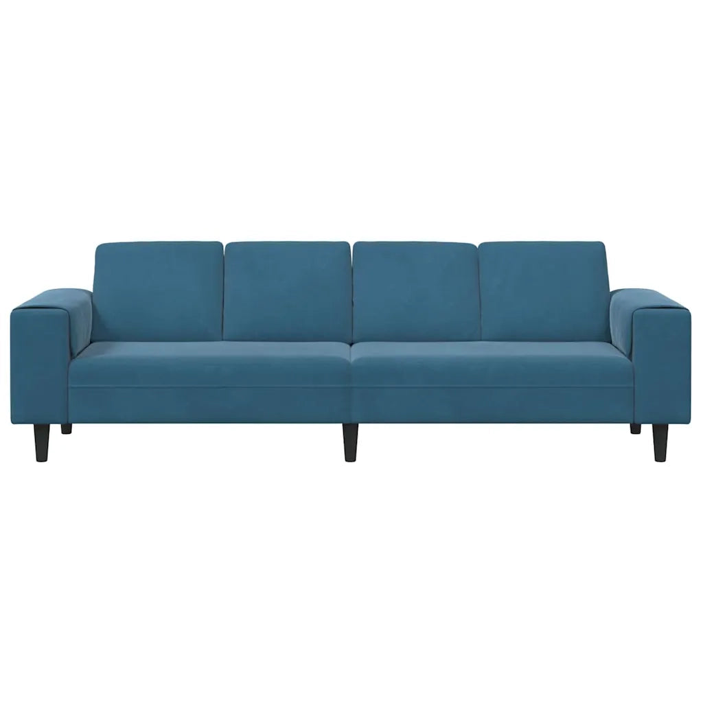Divano per Soggiorno Blu 250 x 77 x 76 cm 3335090