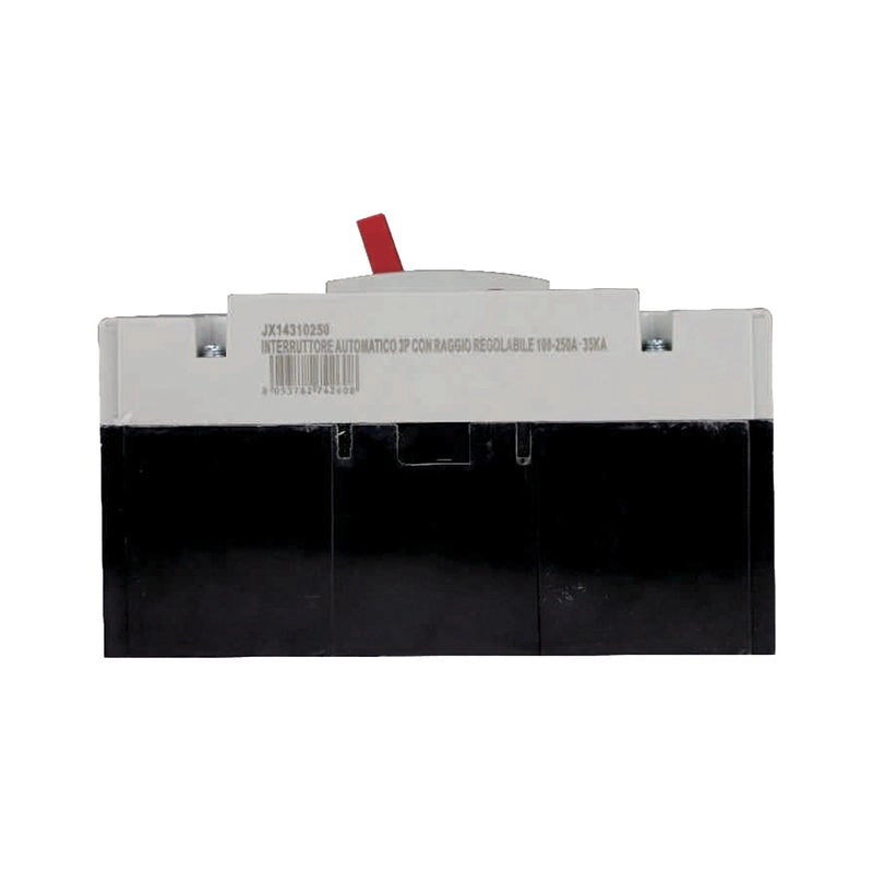 MCCB Interruttori Scatolati Magnetotermici Regolabile 3P  35kA Regolabile 100A-250A AC 400V IP20 IEC60947-2