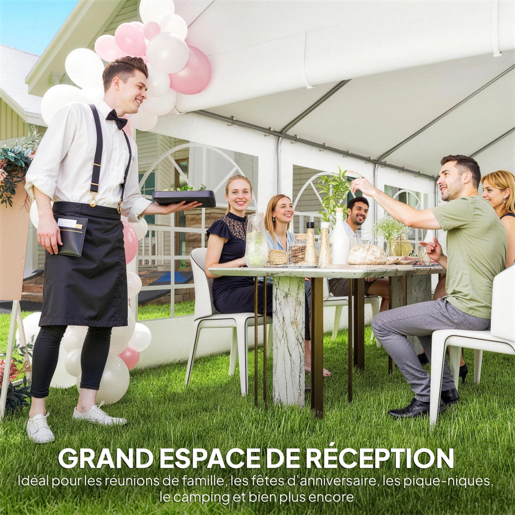 Tenda da Giardino ¨C Minimal ¨C Bianco 4x6m