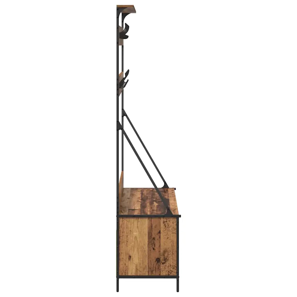 Stendibiancheria Legno vecchio 100 x 41 x 184 cm CFW7960350
