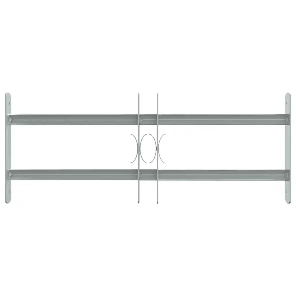 Grate per Finestre Regolabili 2 Barre Trasversali 500-650 mm 141379