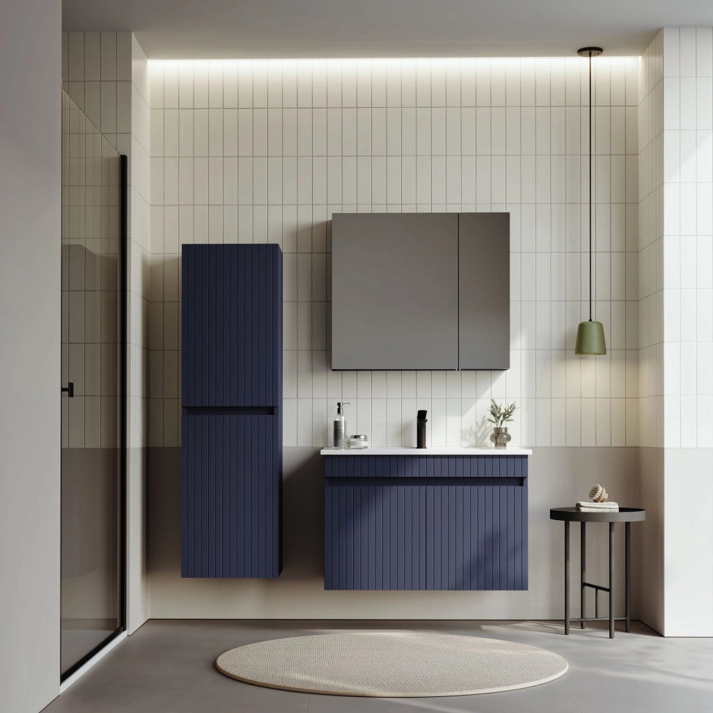 Mobile da bagno "Tivoli 40" - cm - Blu navy opaco