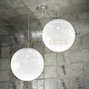 GLITTER SOSPENSIONE 2 LUCI D.40 CM. 1135-S2-40