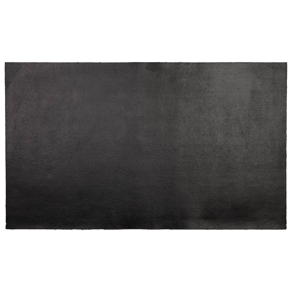 Zerbino fibra nat./gomma marrone 45x75