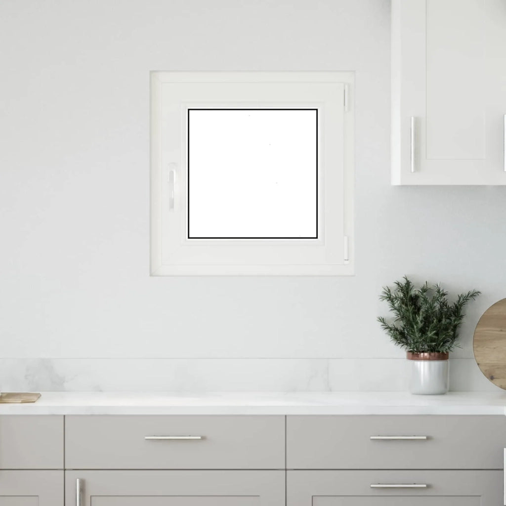 Finestra per Soffitta RISOR Bianco 50 x 50 cm PVC e Vetro 42047184