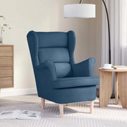 Poltrona Blu 74x84x100 cm in Tessuto 4016903